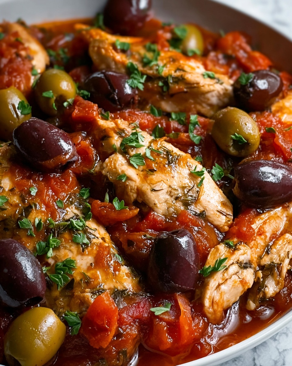 Slow Cooker Mediterranean Chicken Recipe - Recipe Image