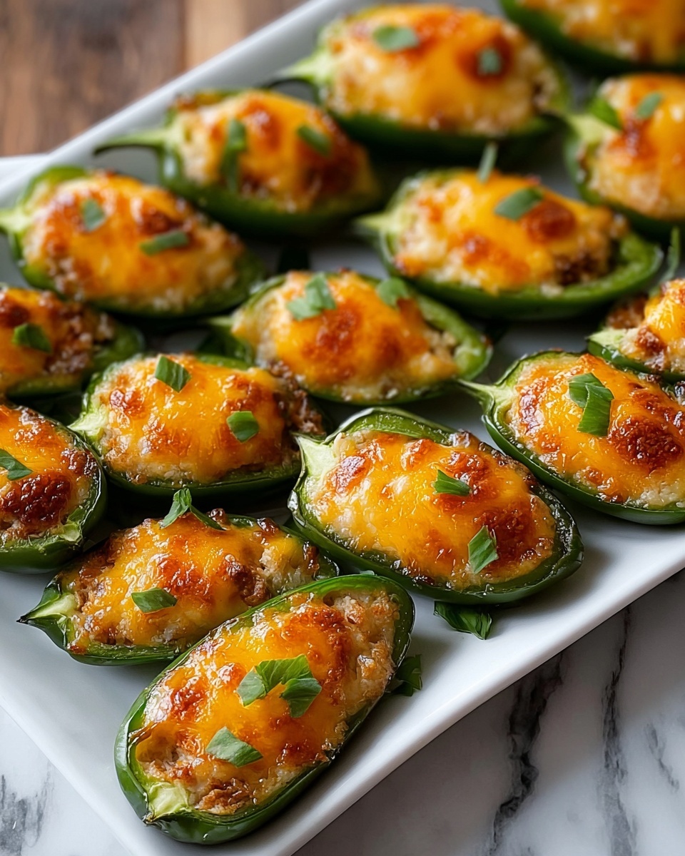 Savory Stuffed Jalapeño Bites Recipe - Recipe Image