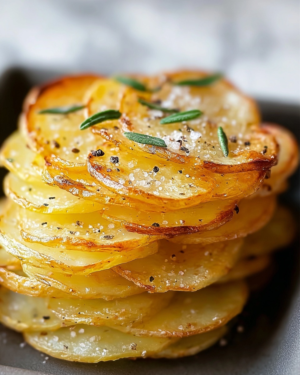 Air Fryer Sliced Potatoes Recipe - Recipe Image