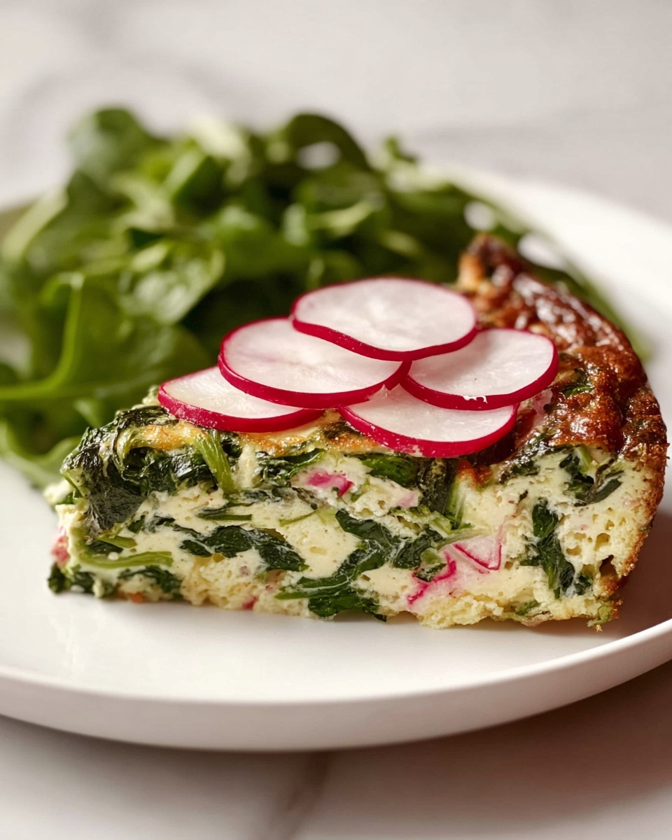 Spring Vegetable and Ham Frittata Recipe - Recipe Image