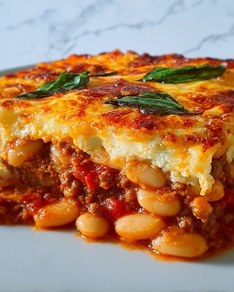 Cheesy White Bean Tomato Bake Recipe