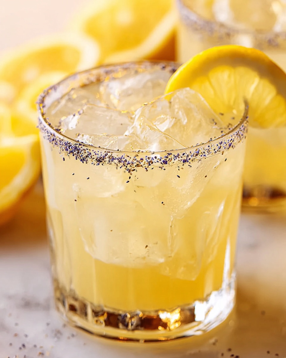 Lemon Lavender Margaritas Recipe - Recipe Image