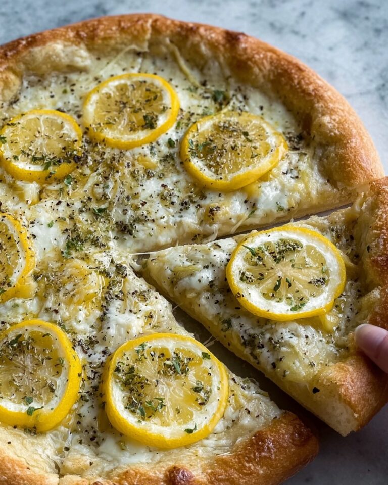 Lemon Ricotta Pizza with Fresh Herbs Recipe