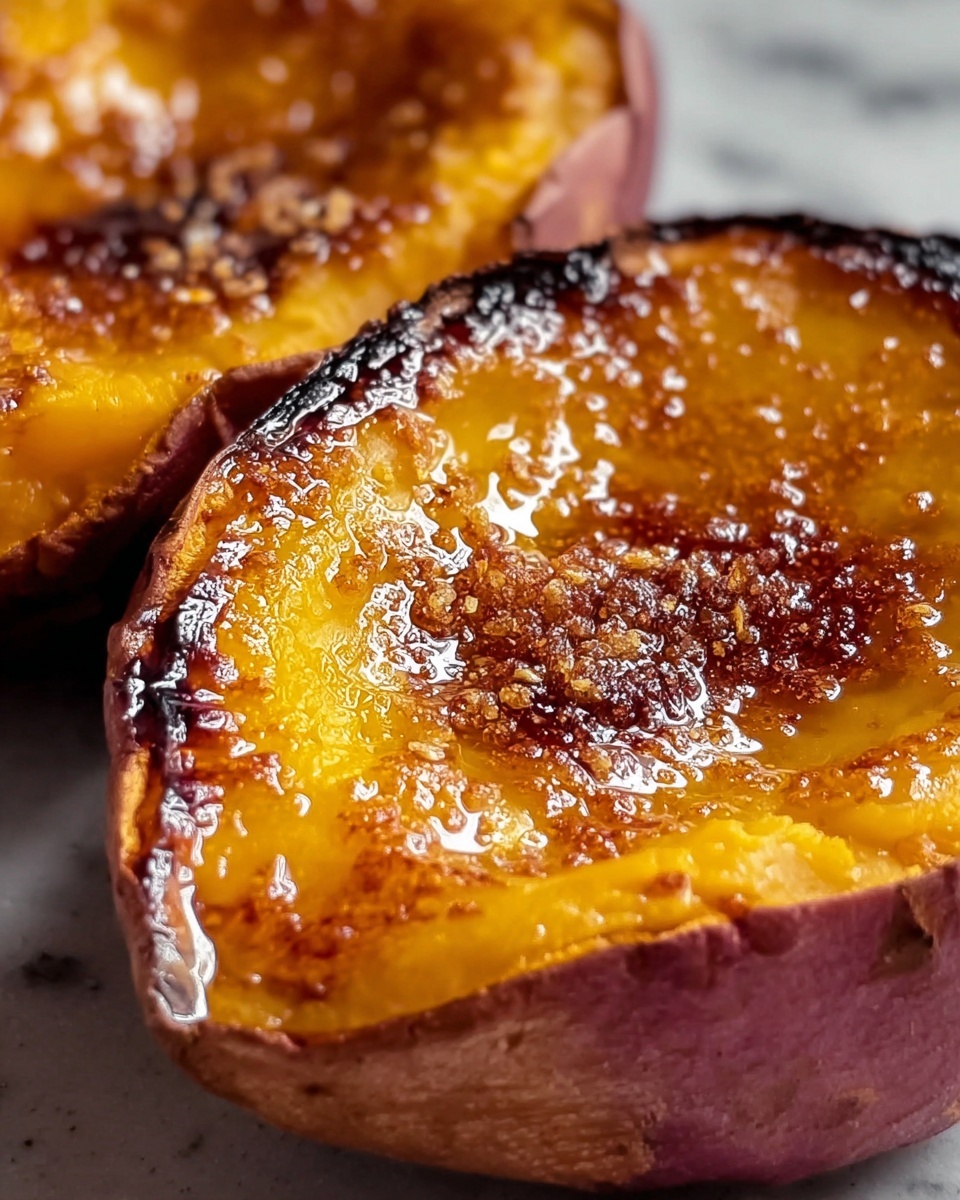 Japanese Sweet Potato Crème Brûlée Recipe - Recipe Image