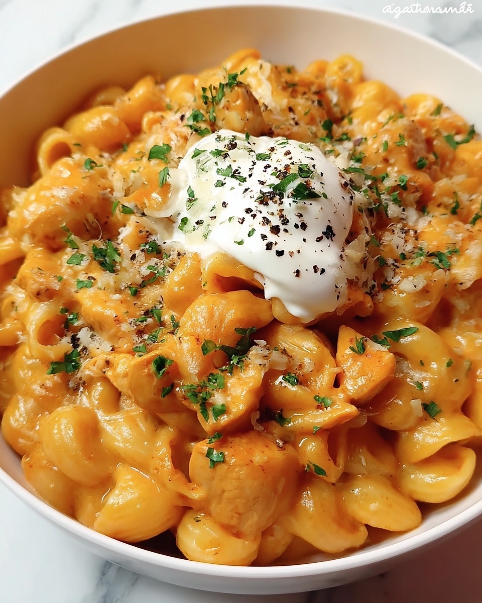 Cheesy Chicken Pasta Recipe - Recipe Image