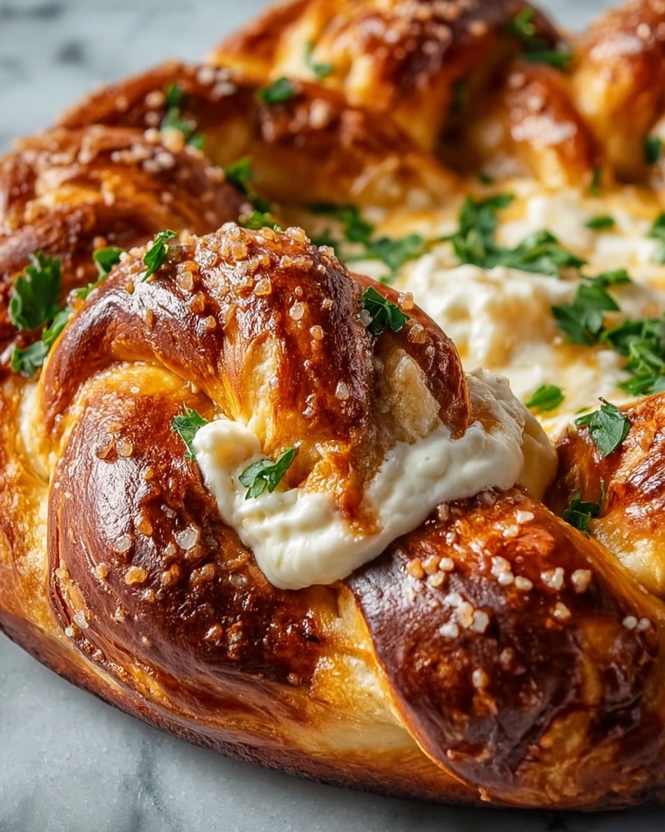 Soft Pretzels with Cheesy Dip Recipe - Recipe Image