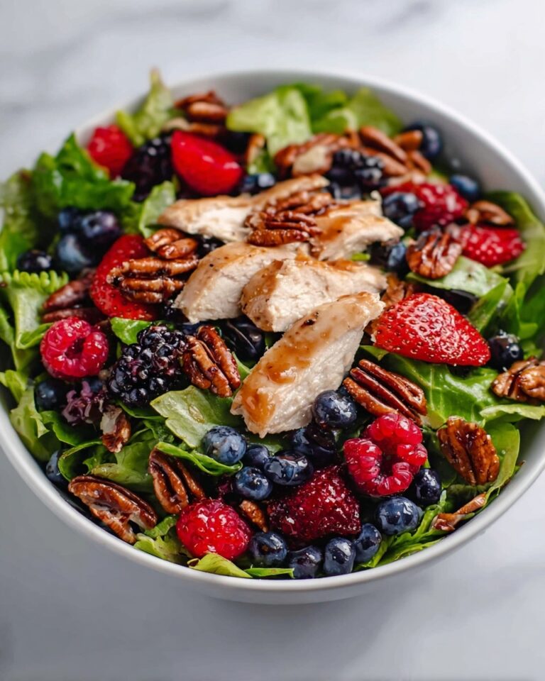 Berry Chicken Salad with Poppy Seed Dressing Recipe
