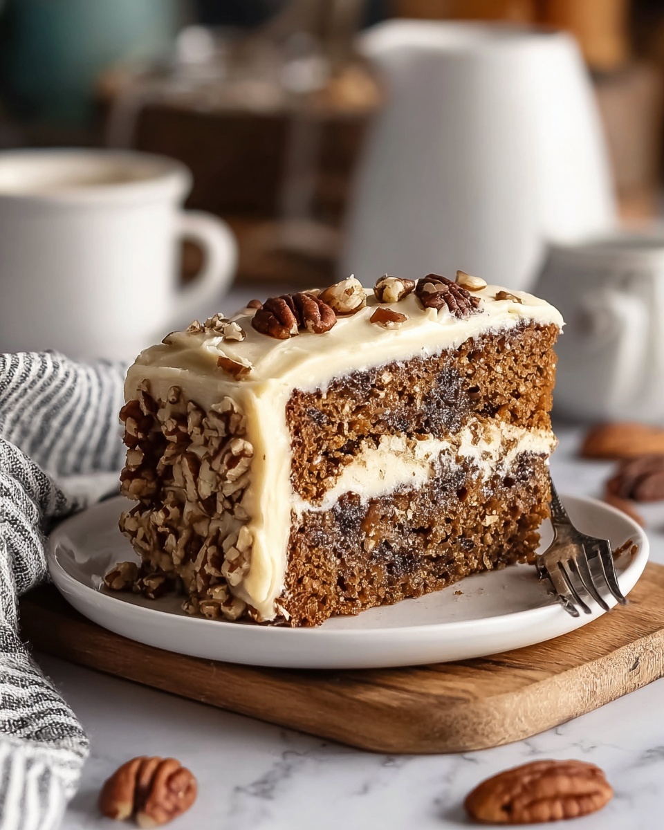 Date Coffee Cake with Walnuts & Espresso Recipe - Recipe Image
