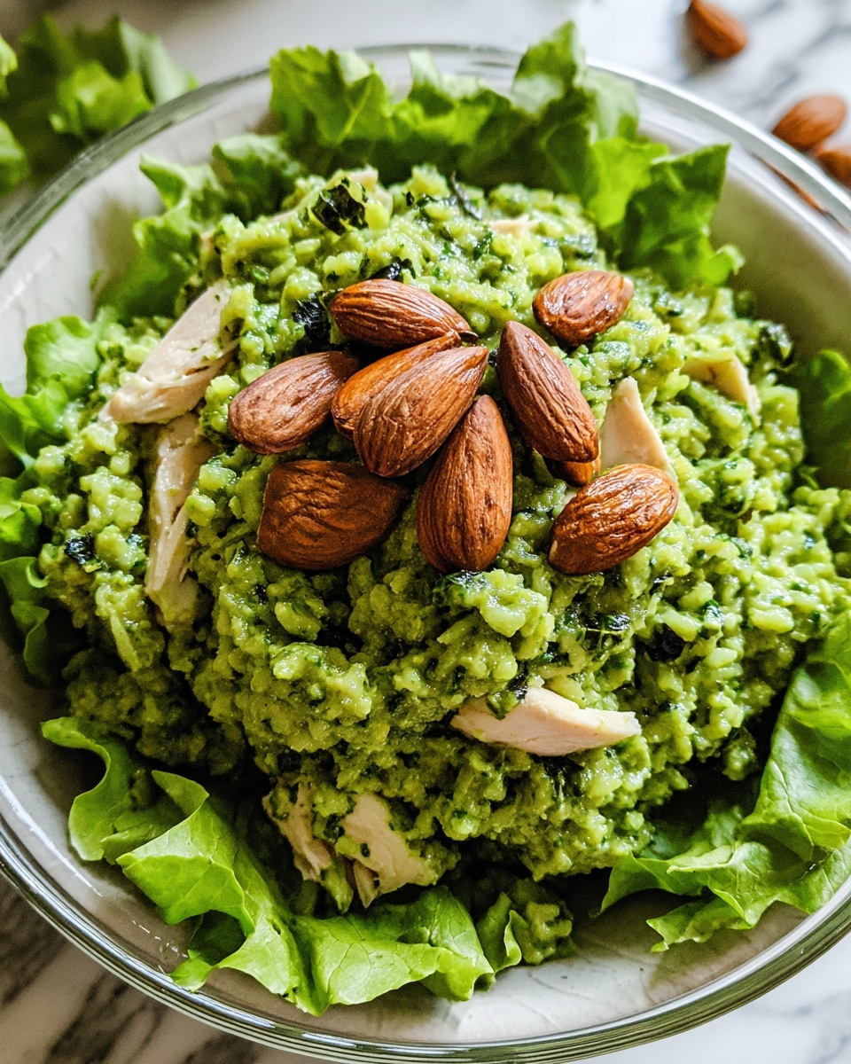 Healthy Green Goddess Chicken Salad (High-Protein) Recipe - Recipe Image