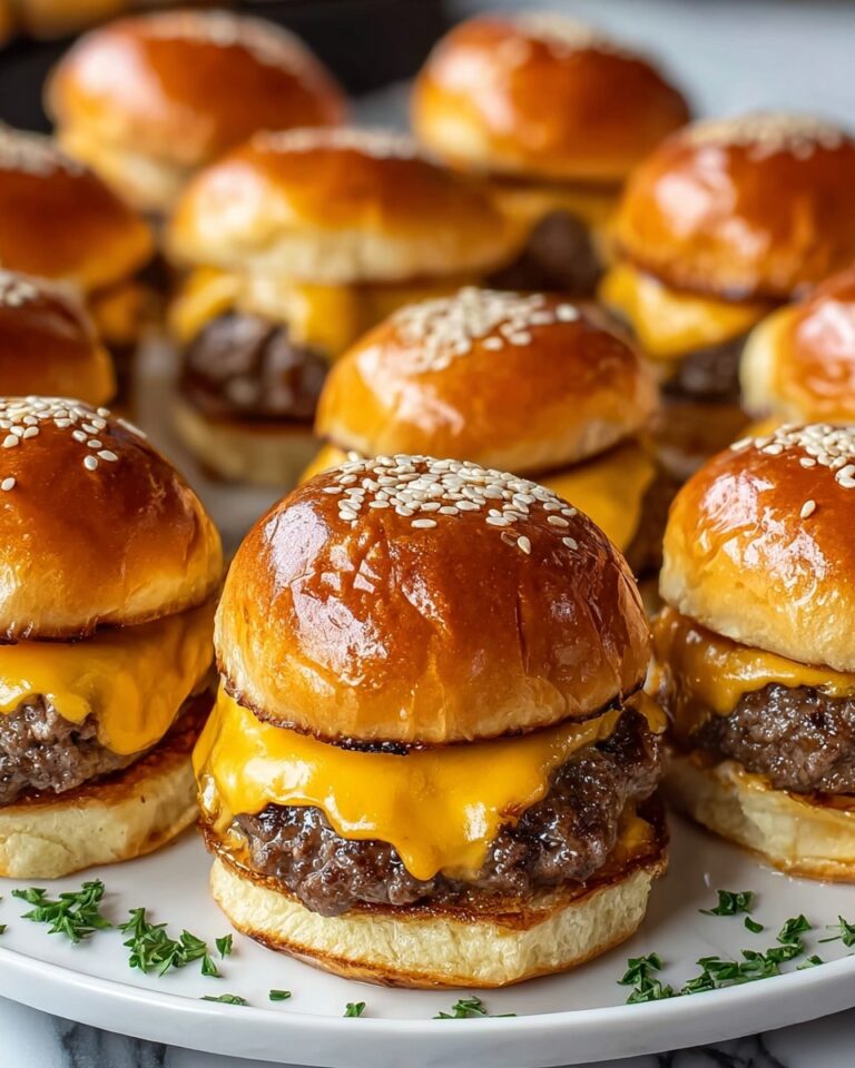 Classic Cheeseburger Sliders Recipe