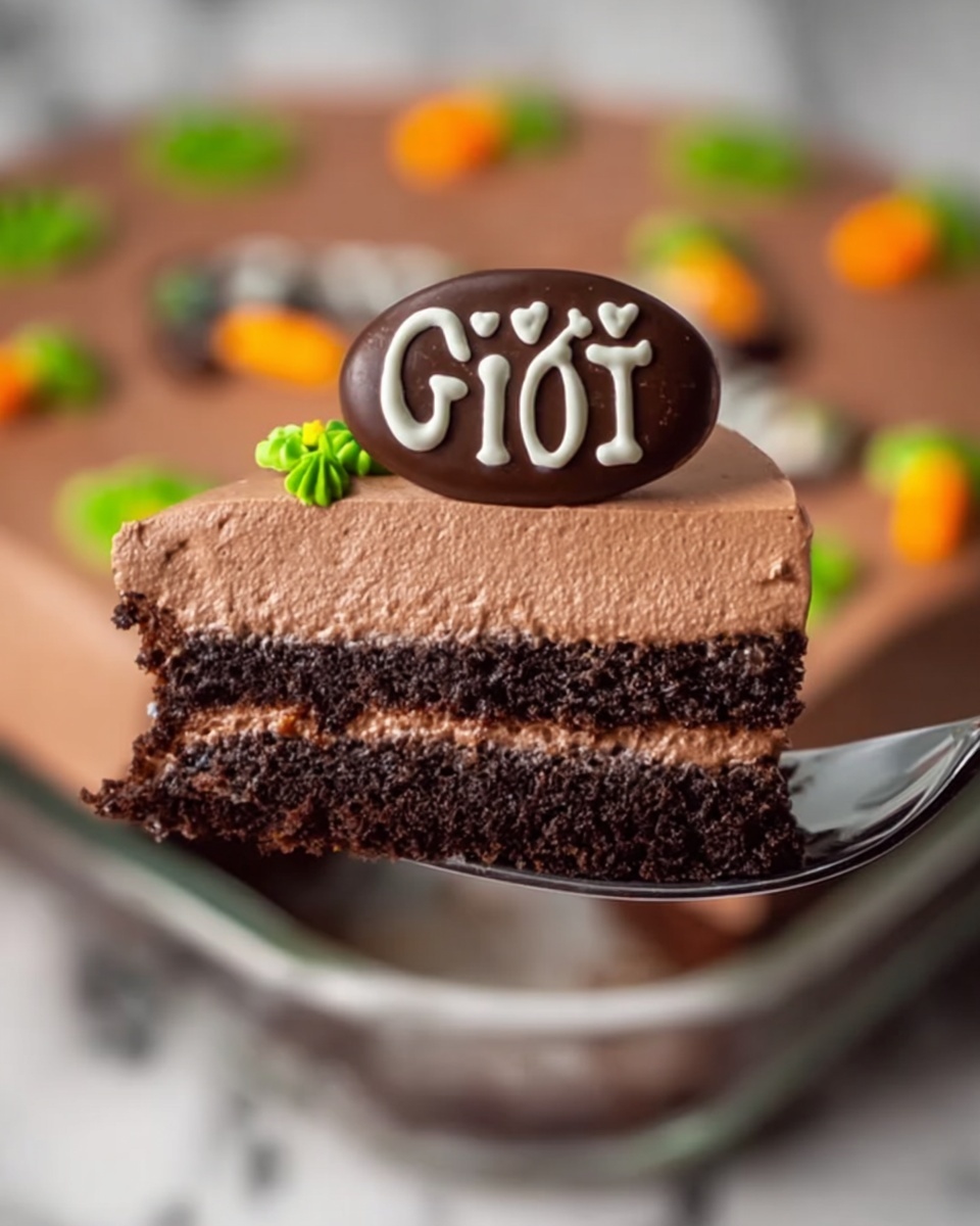 Brownie Dirt Pudding Cups with Halloween Decorations Recipe - Recipe Image