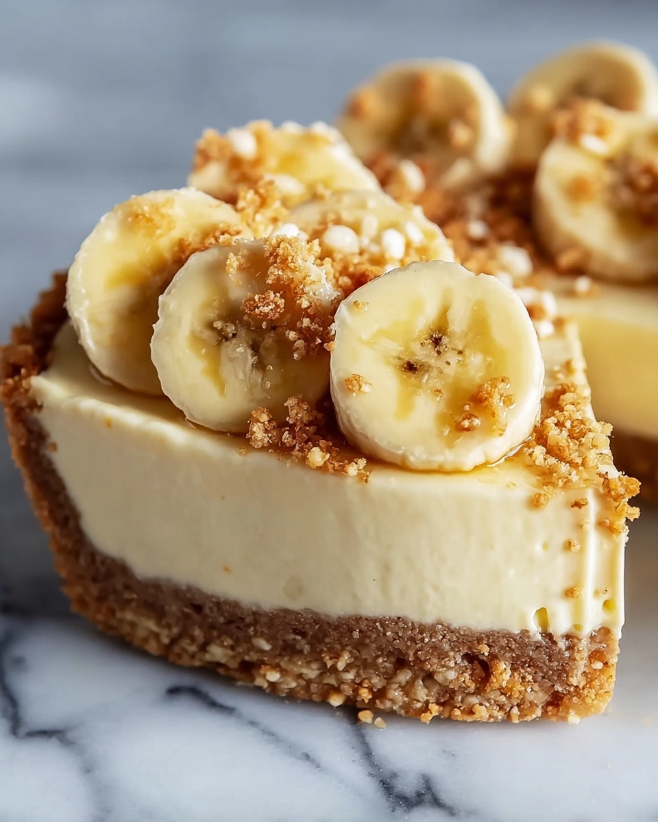 Banana Cream Cheesecake Recipe - Recipe Image