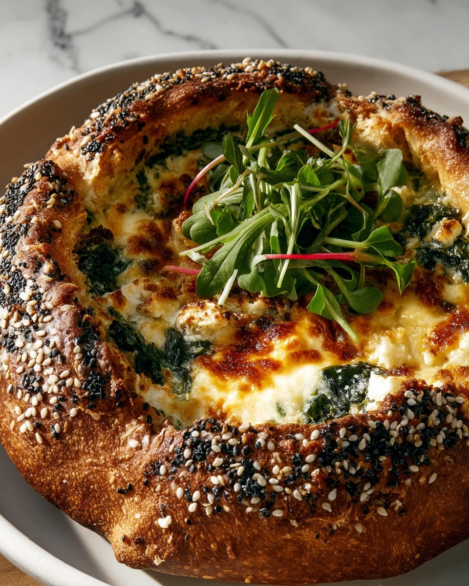 Sesame Khachapuri Recipe - Recipe Image