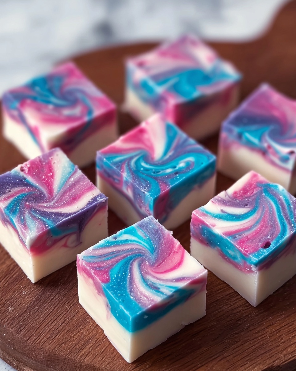 Cotton Candy Fudge Recipe - Recipe Image