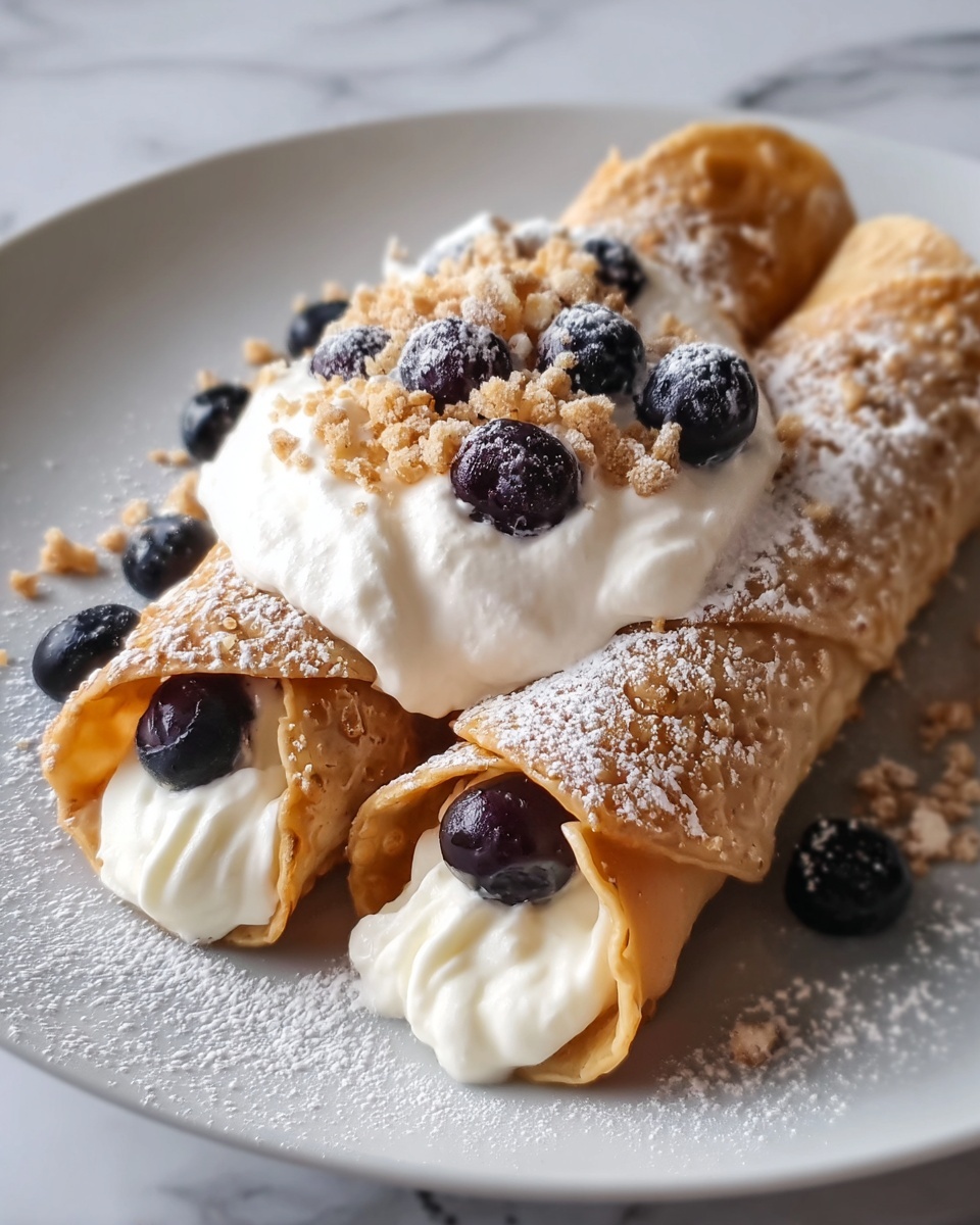 Creamy Cannoli Filling with Ricotta, Mascarpone, and Citrus Zest Recipe - Recipe Image