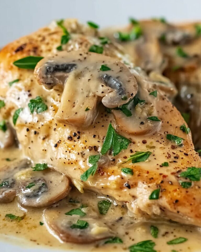 Creamy Chicken with Mushrooms Recipe
