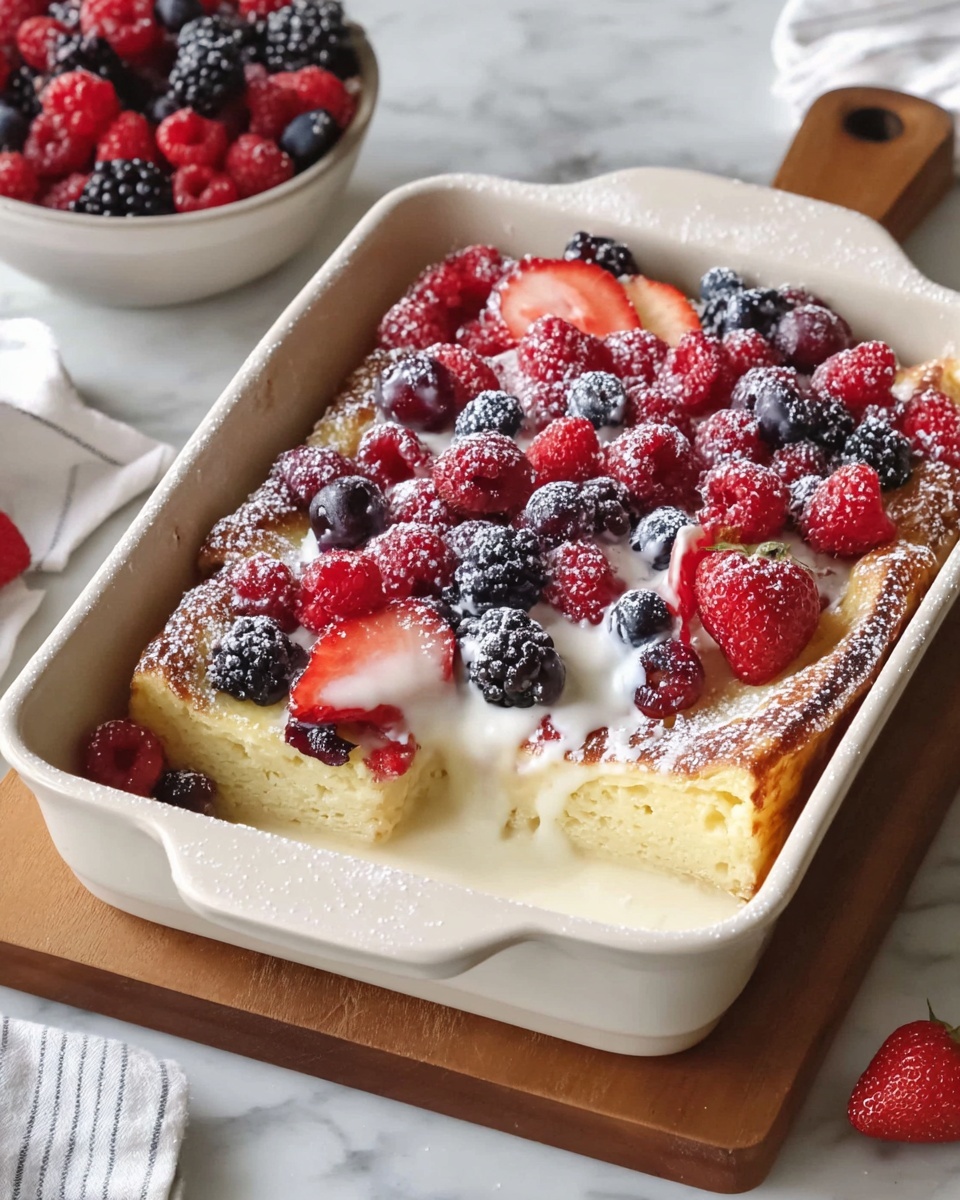Berry French Toast Casserole Recipe - Recipe Image