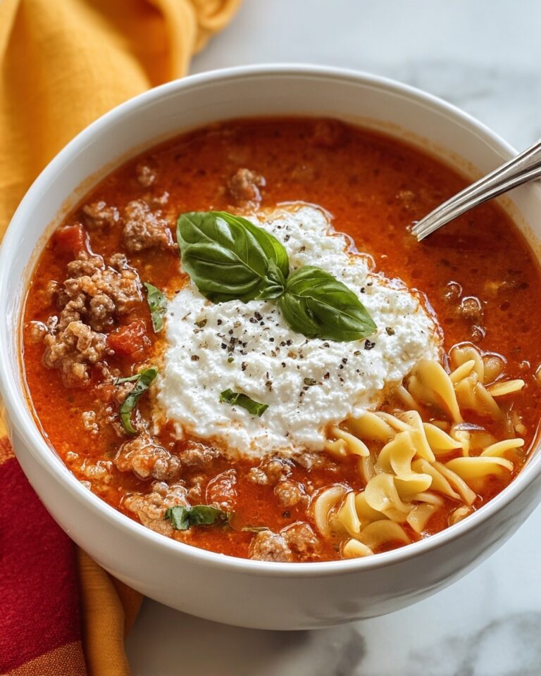 Easy Lasagna Soup Recipe