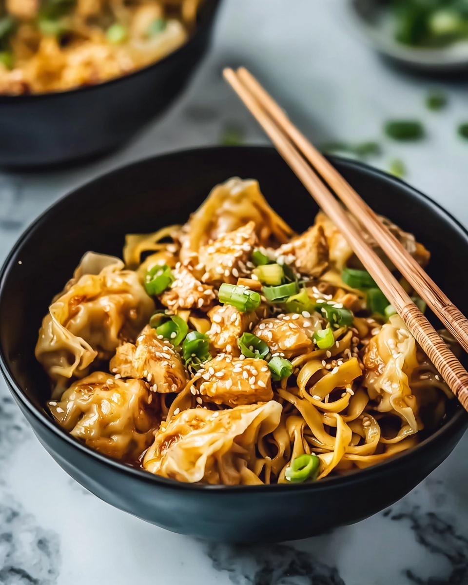 Potsticker Noodle Bowls Recipe - Recipe Image