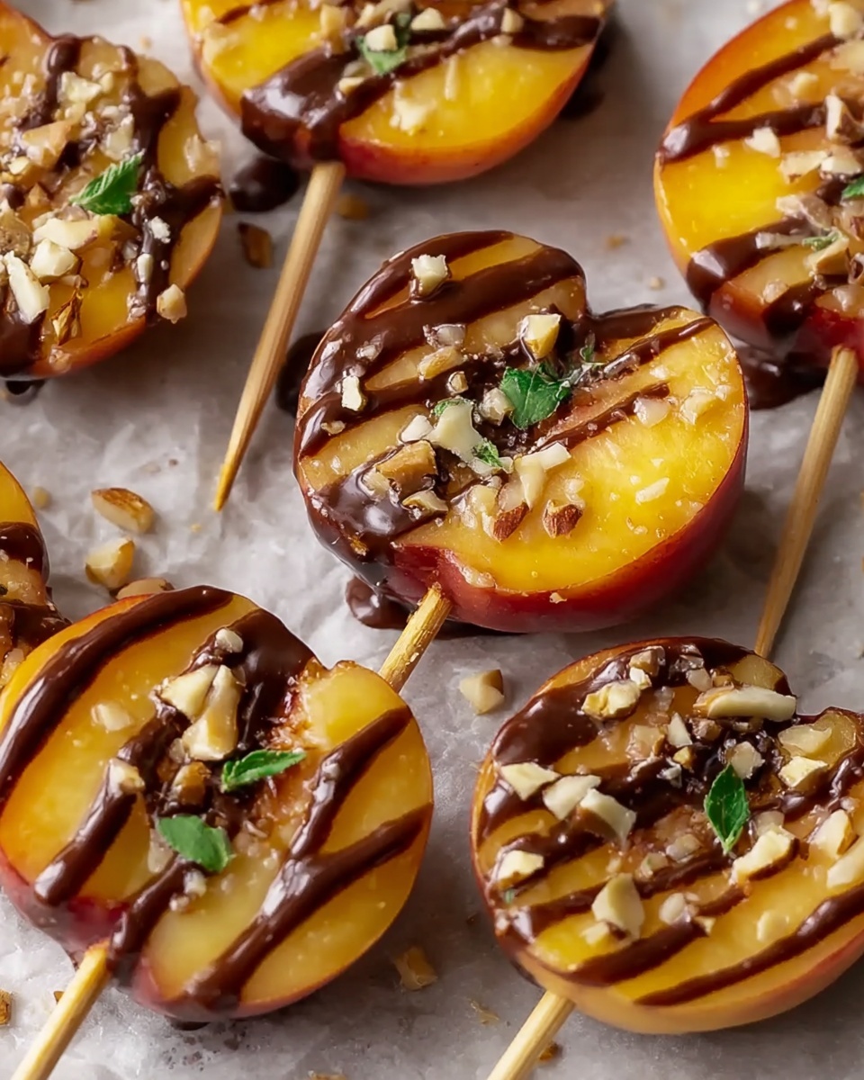 Sliced Caramel Apple Pops Recipe - Recipe Image