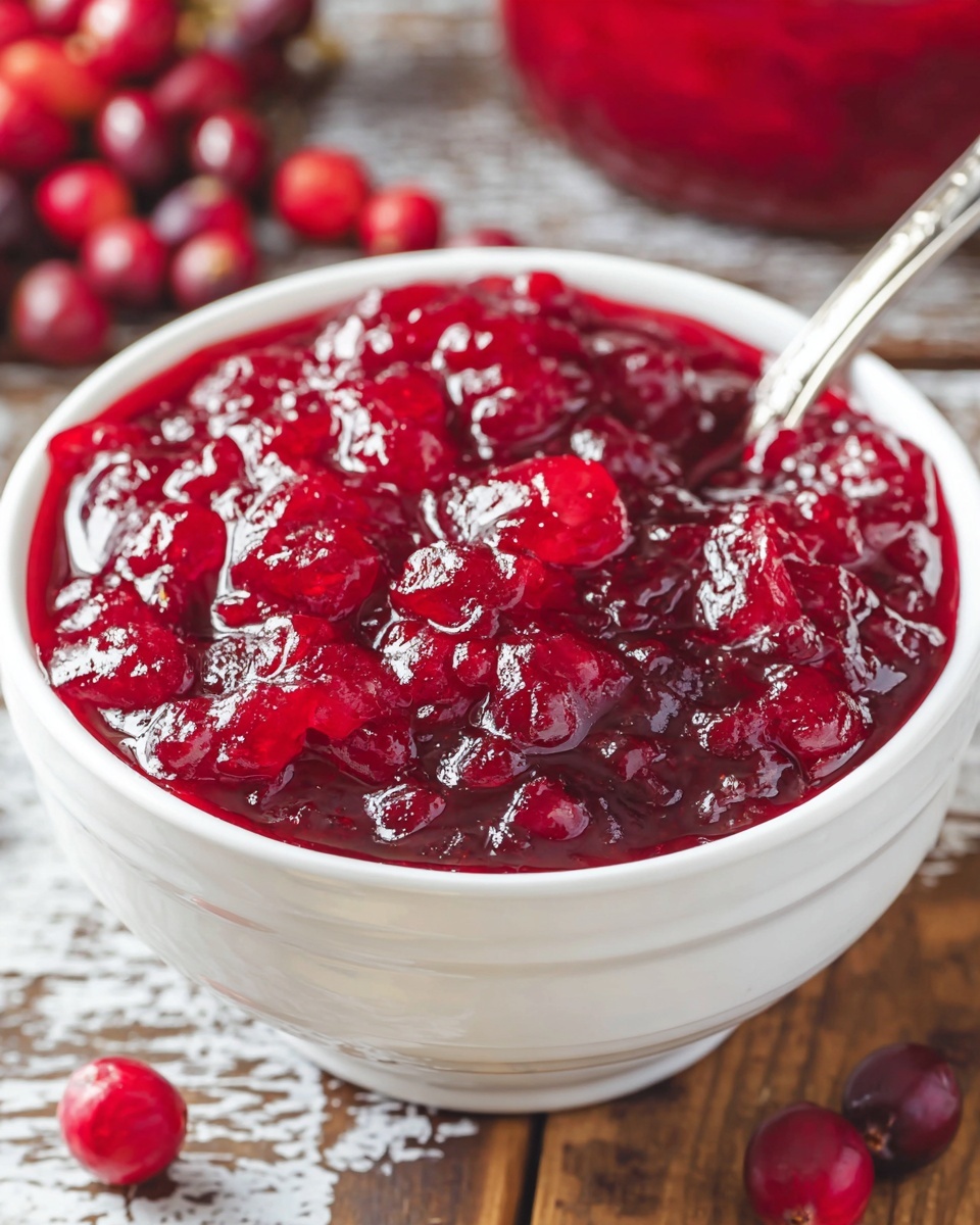 Easy Cranberry Sauce Recipe - Recipe Image