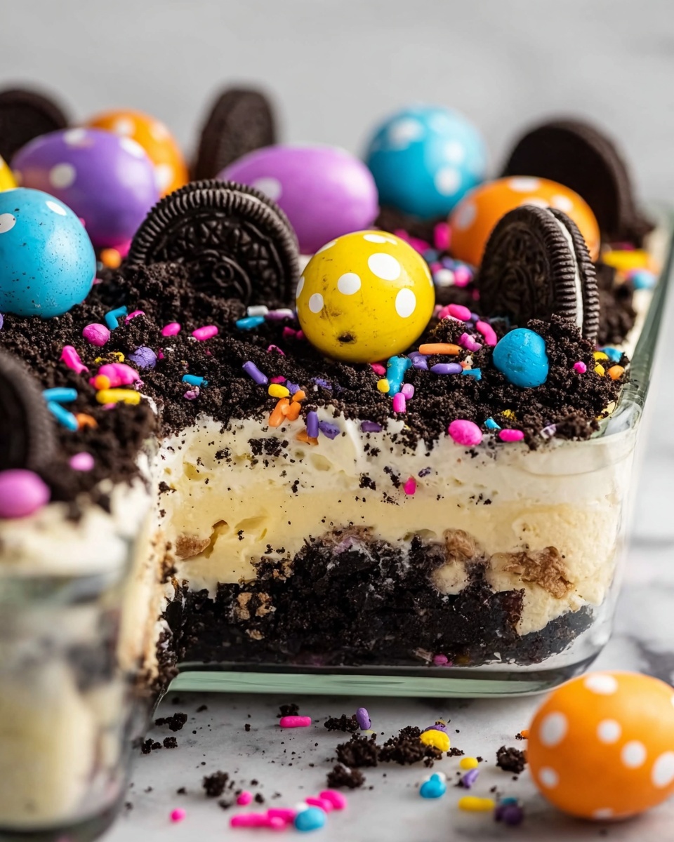 Easter Dirt Cake Recipe - Recipe Image