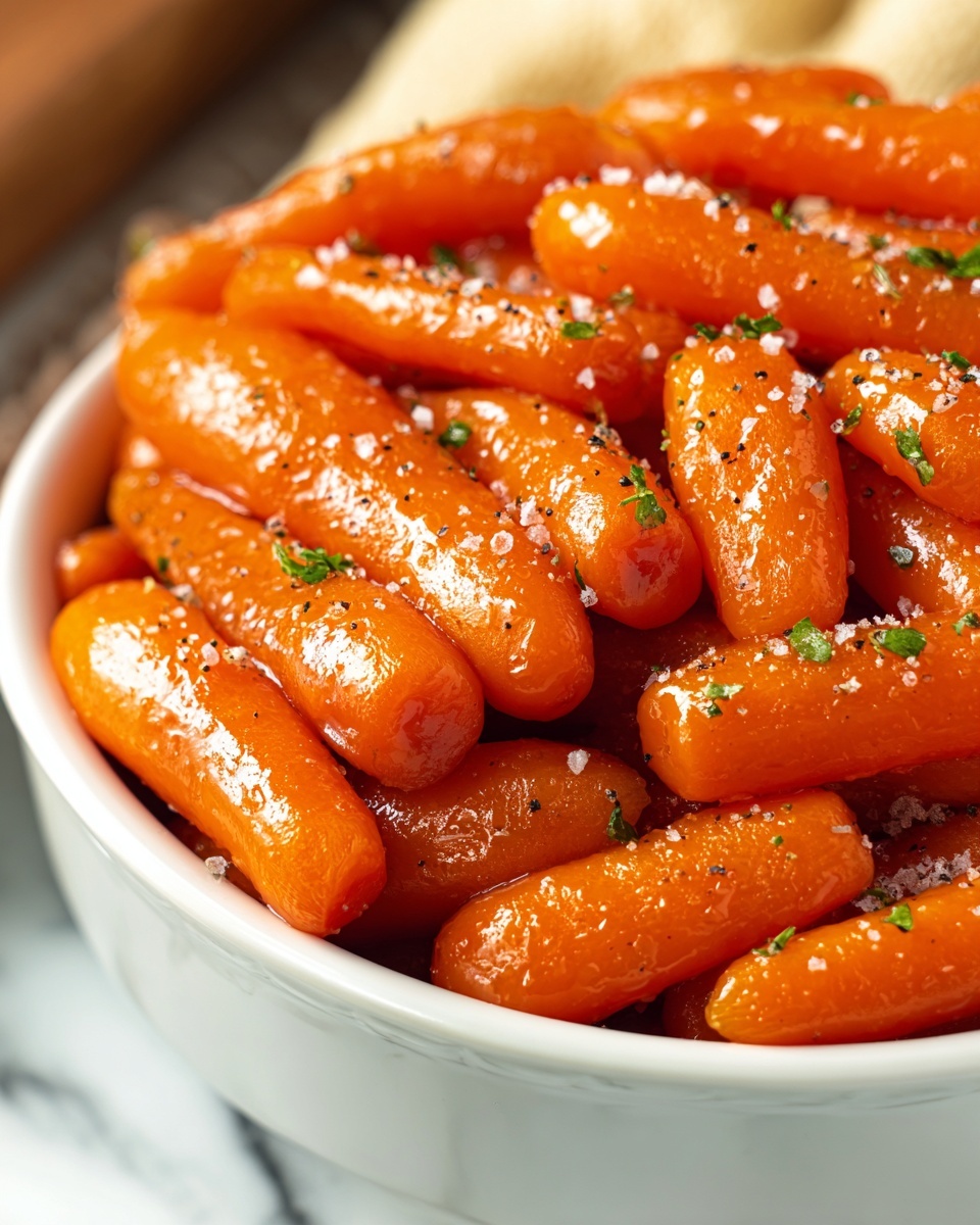 Slow Cooker Maple & Brown Sugar Glazed Carrots Recipe - Recipe Image