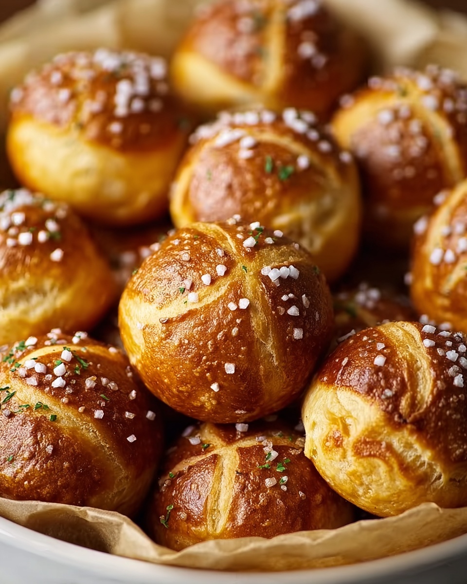 Canned Biscuit Pretzel Bites Recipe - Recipe Image