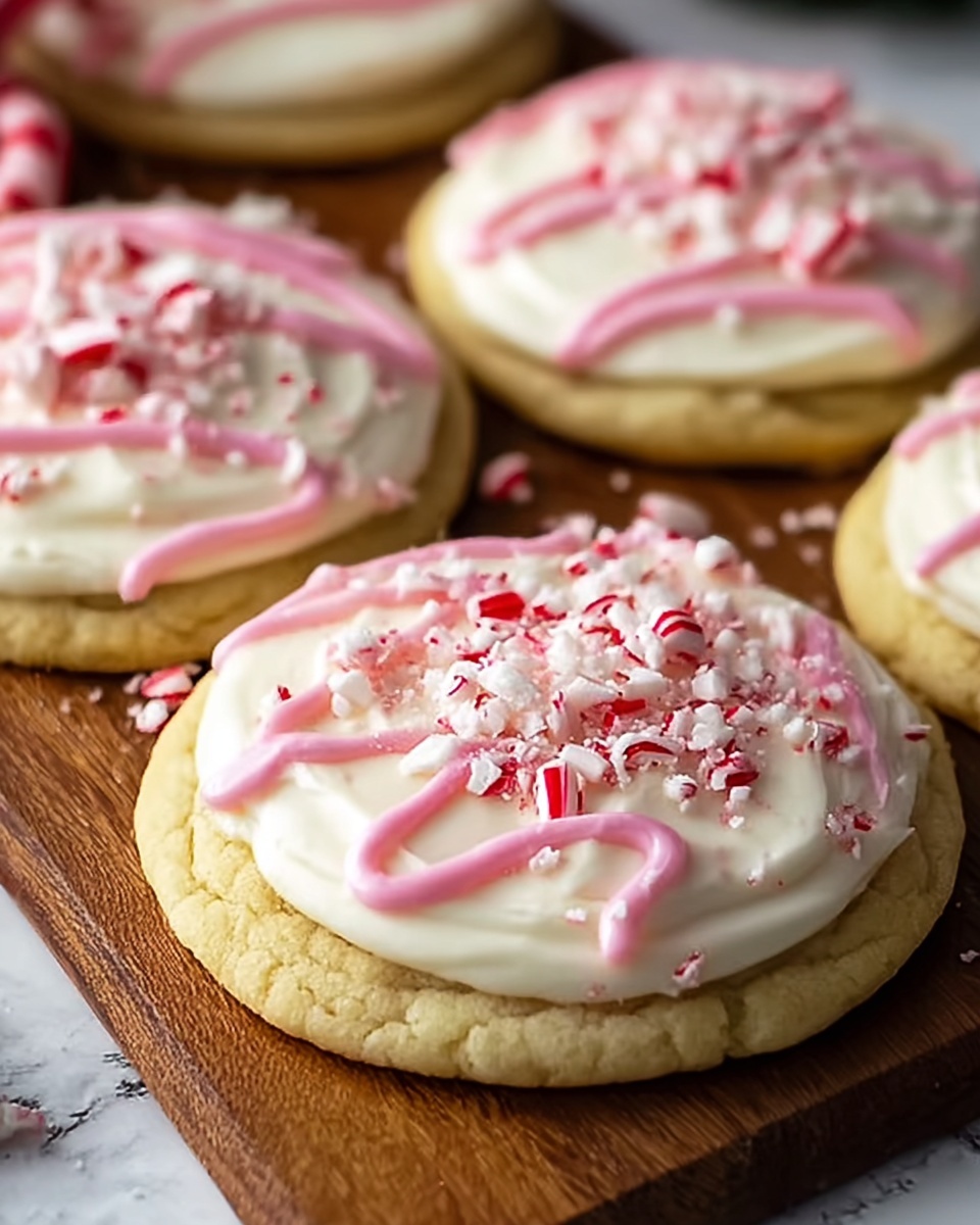 Peppermint Cheesecake Cookies Recipe - Recipe Image