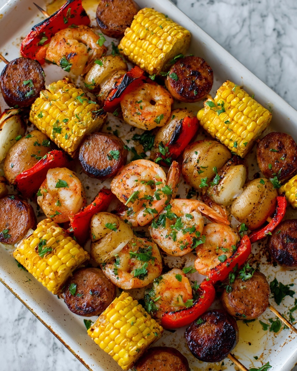 Grilled Shrimp Kebabs Recipe - Recipe Image