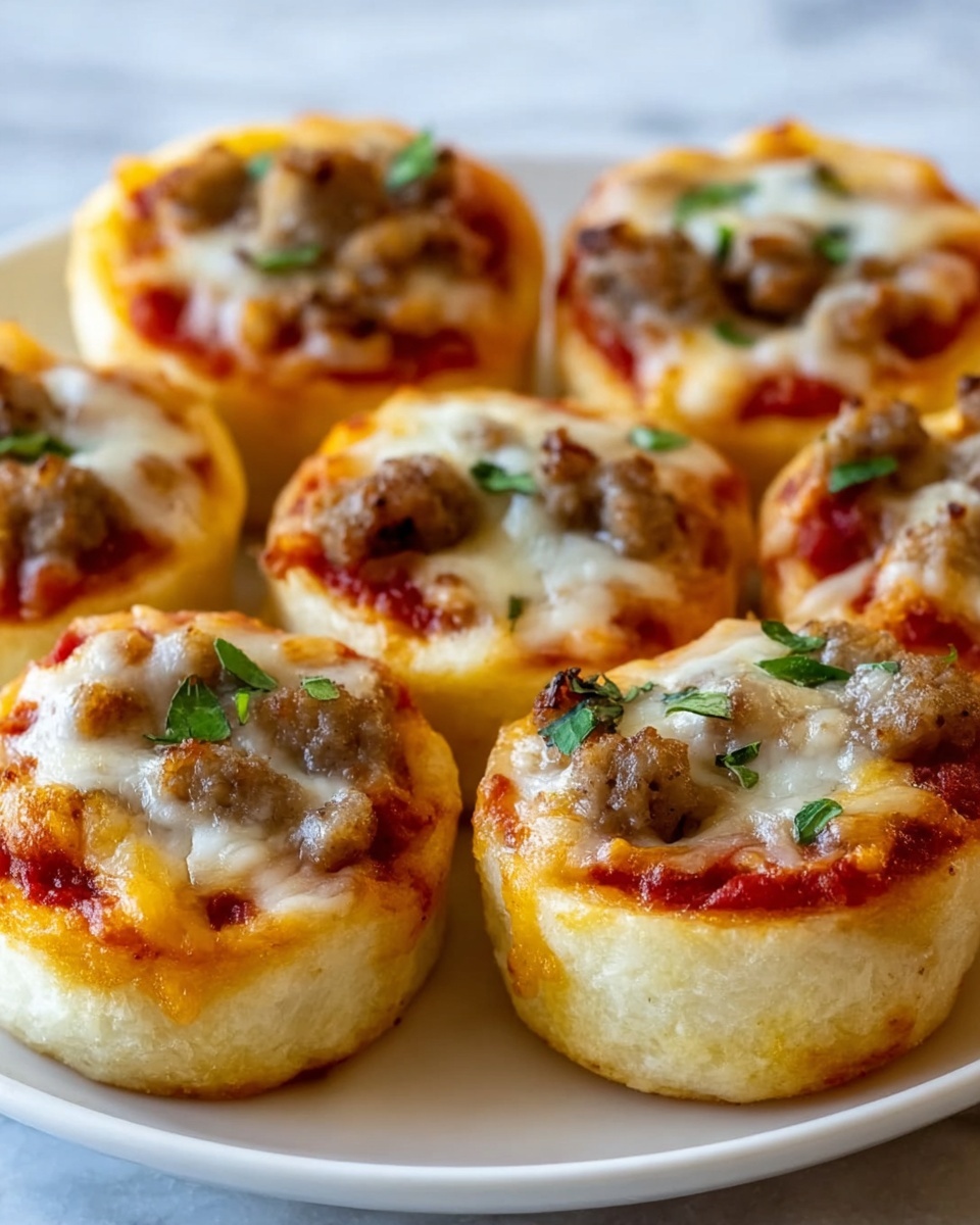 Italian Sausage Pizza Rolls Recipe - Recipe Image