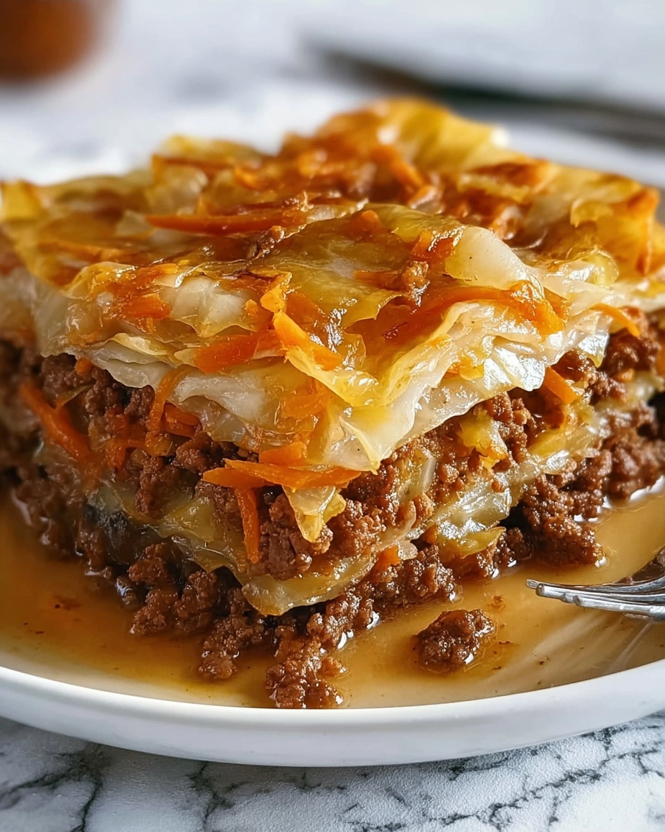 Cabbage and Ground Beef Skillet Recipe - Recipe Image