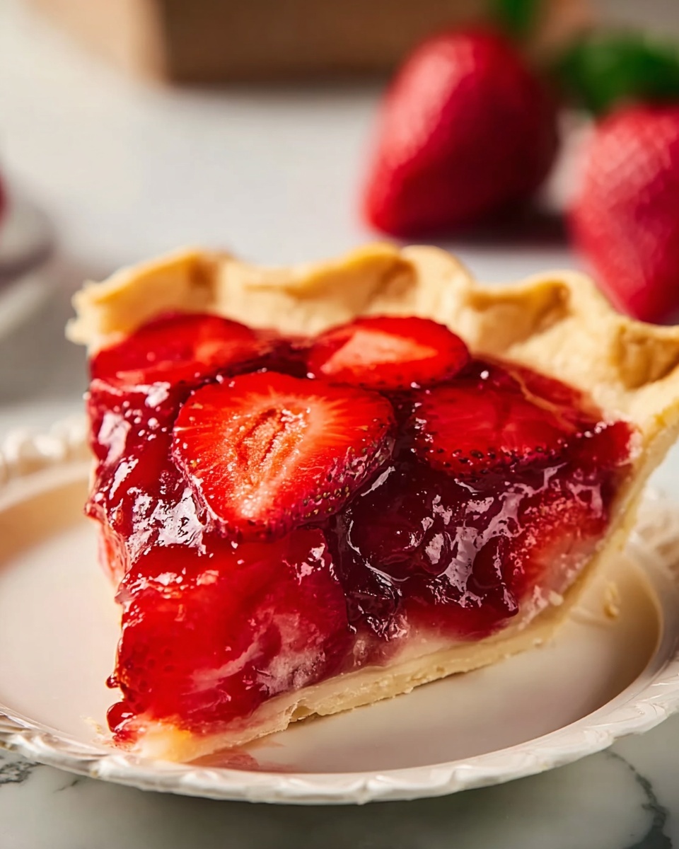 Strawberry Pie Recipe - Recipe Image