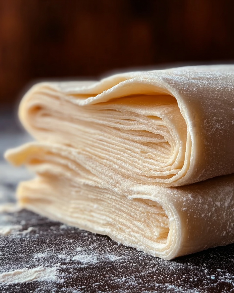 Homemade Rough Puff Pastry Dough Recipe - Recipe Image