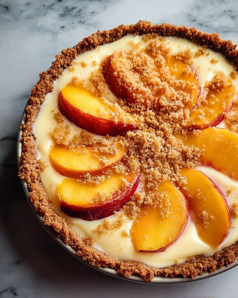 Peach Cobbler Cheesecake Recipe