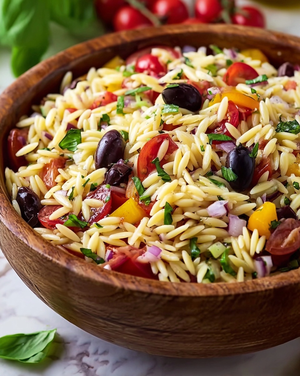 Mediterranean Orzo Salad Recipe - Recipe Image