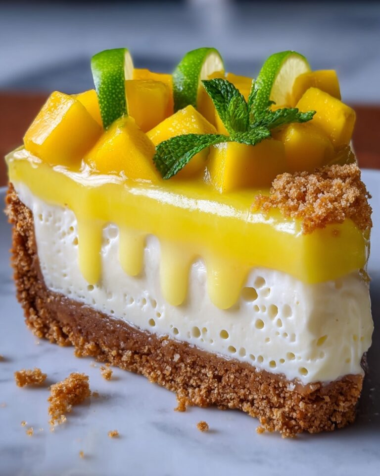 Mango Key Lime Cheesecake Recipe