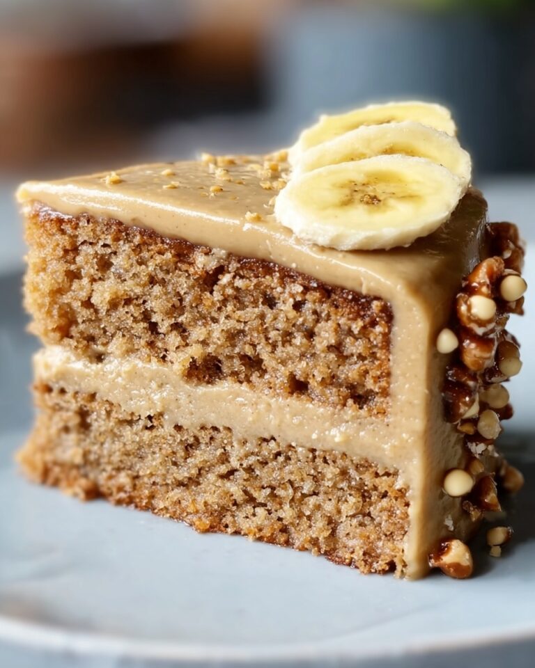 Peanut Butter Banana Cake Recipe
