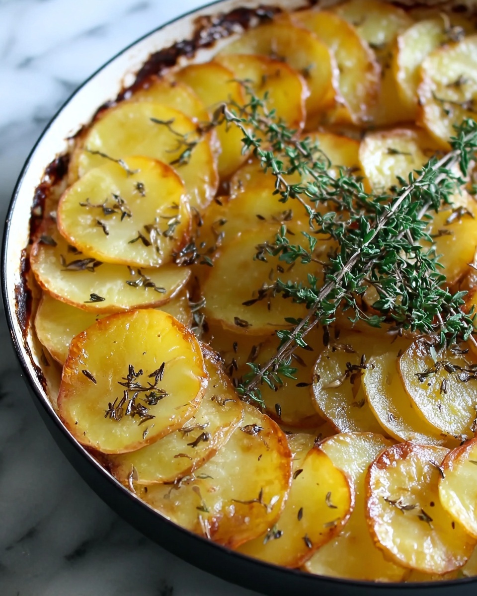 Crispy Balsamic-Thyme Potato Torte Recipe - Recipe Image