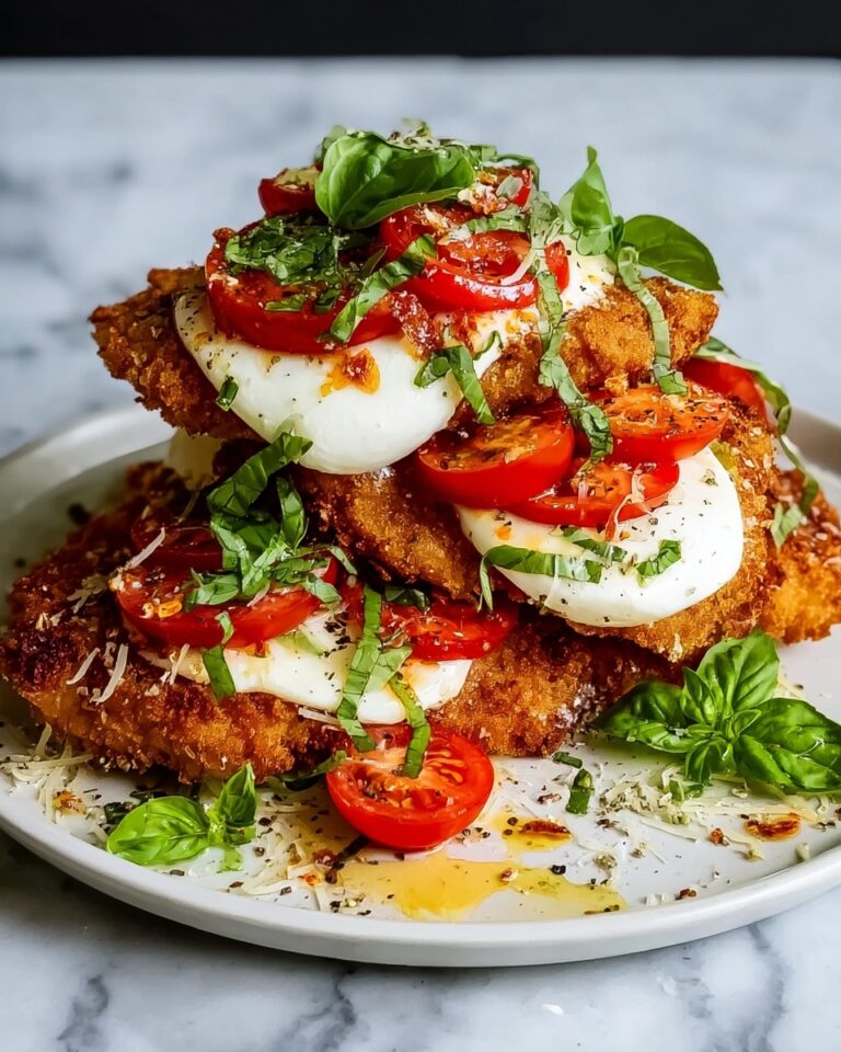 Crispy Chicken Caprese Recipe