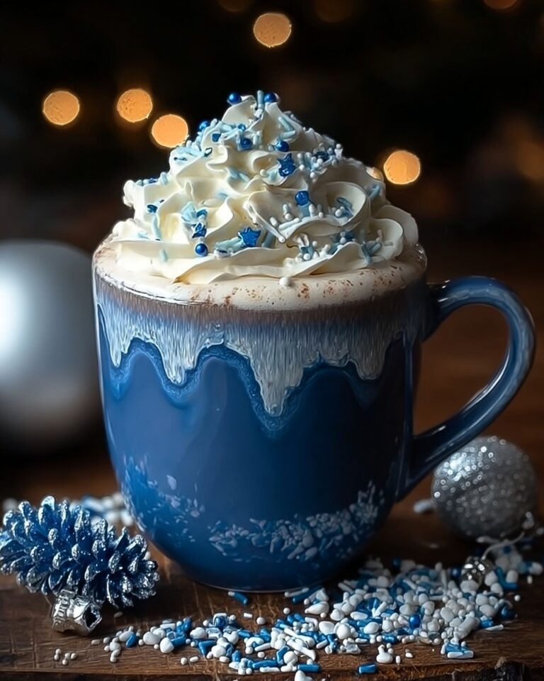 Frostbite Blue Christmas Cocoa Recipe