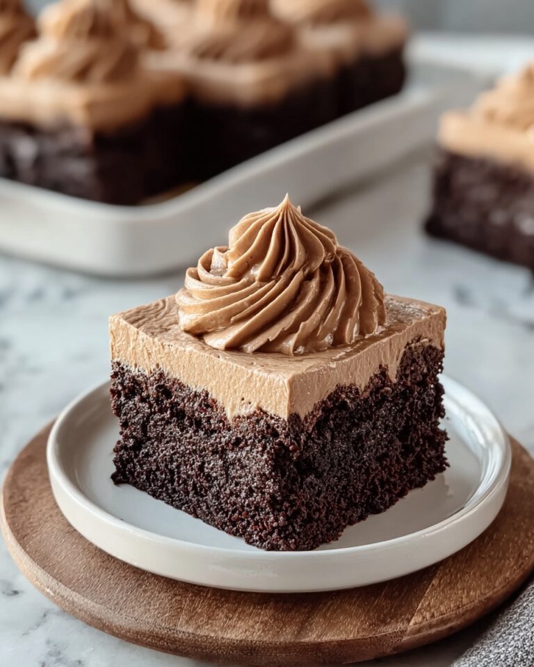 Frosted Coffee Brownies Recipe