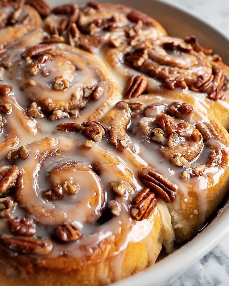 Apple Pecan Cinnamon Roll Bake Recipe