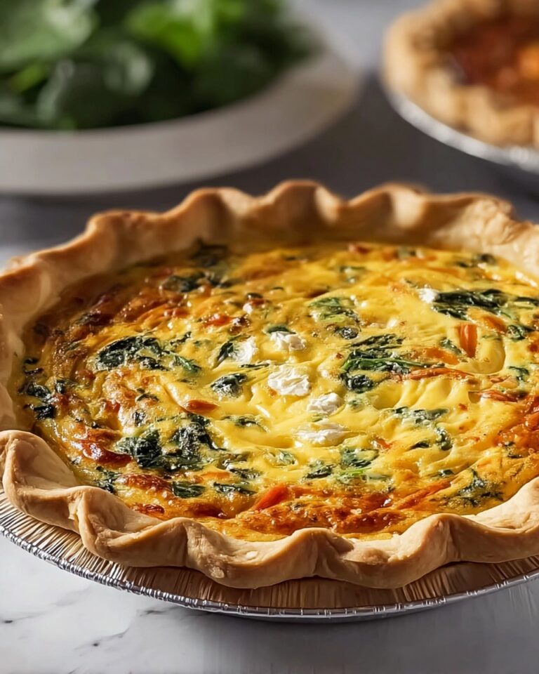 Ricotta Spinach Quiche Recipe
