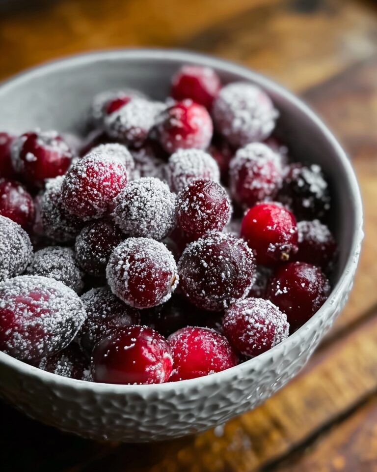 Candied Cranberries Recipe