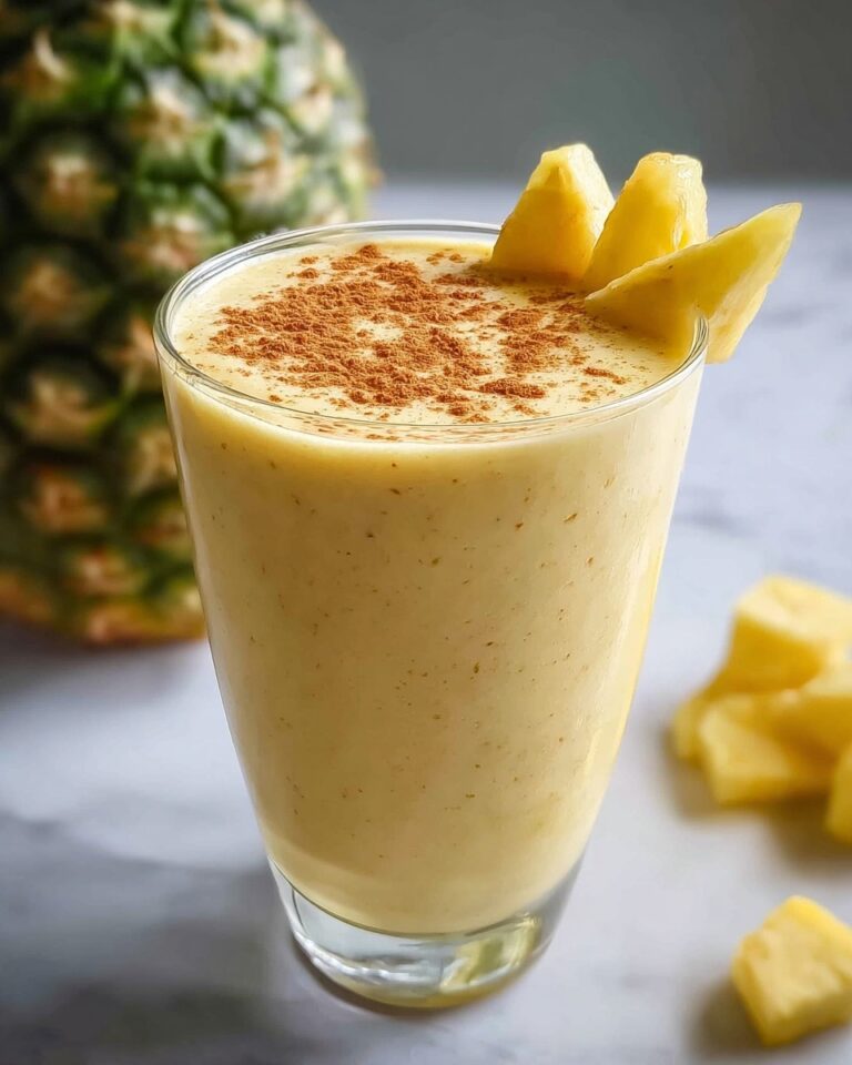 Protein Pineapple Turmeric Smoothie Recipe