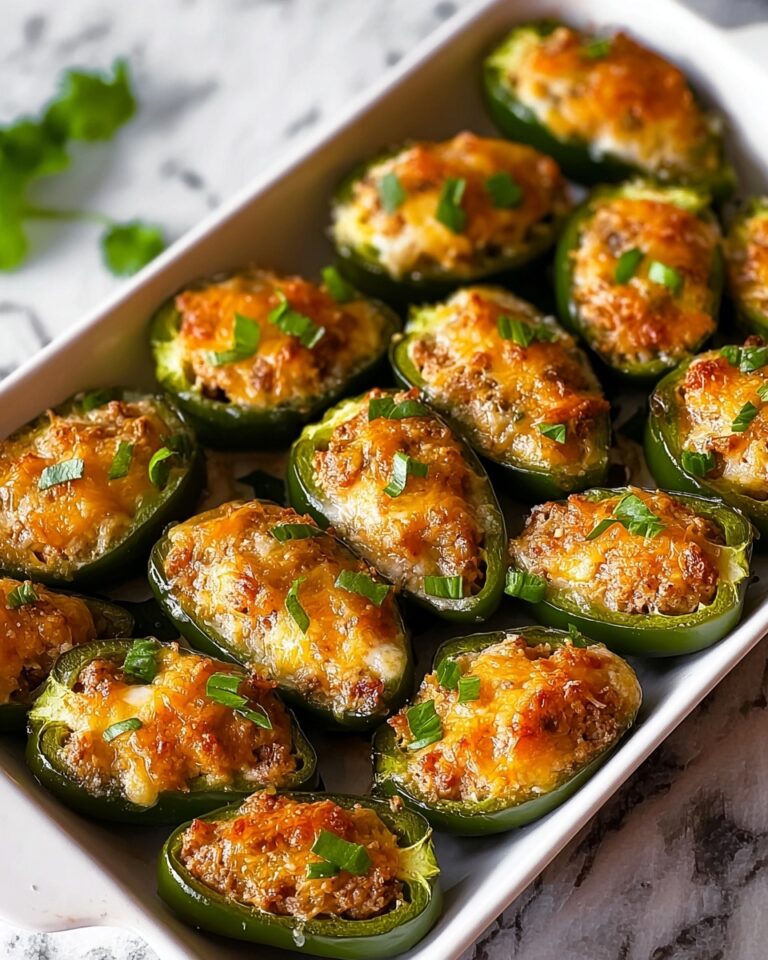 Savory Stuffed Jalapeño Bites Recipe