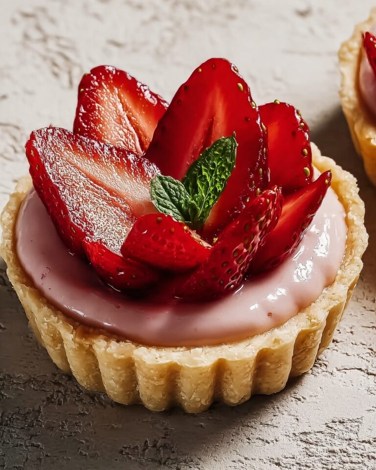 Strawberry Mousse Tartlets Recipe