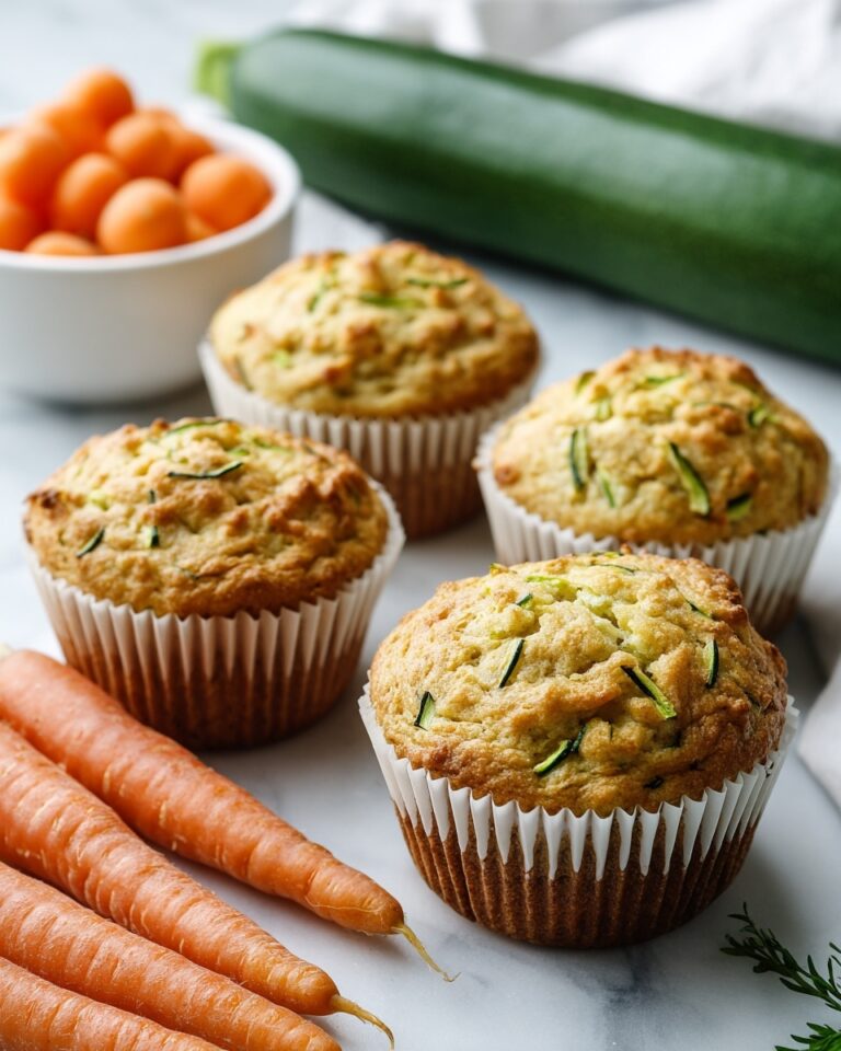 Zucchini and Carrot Breakfast Muffins Recipe