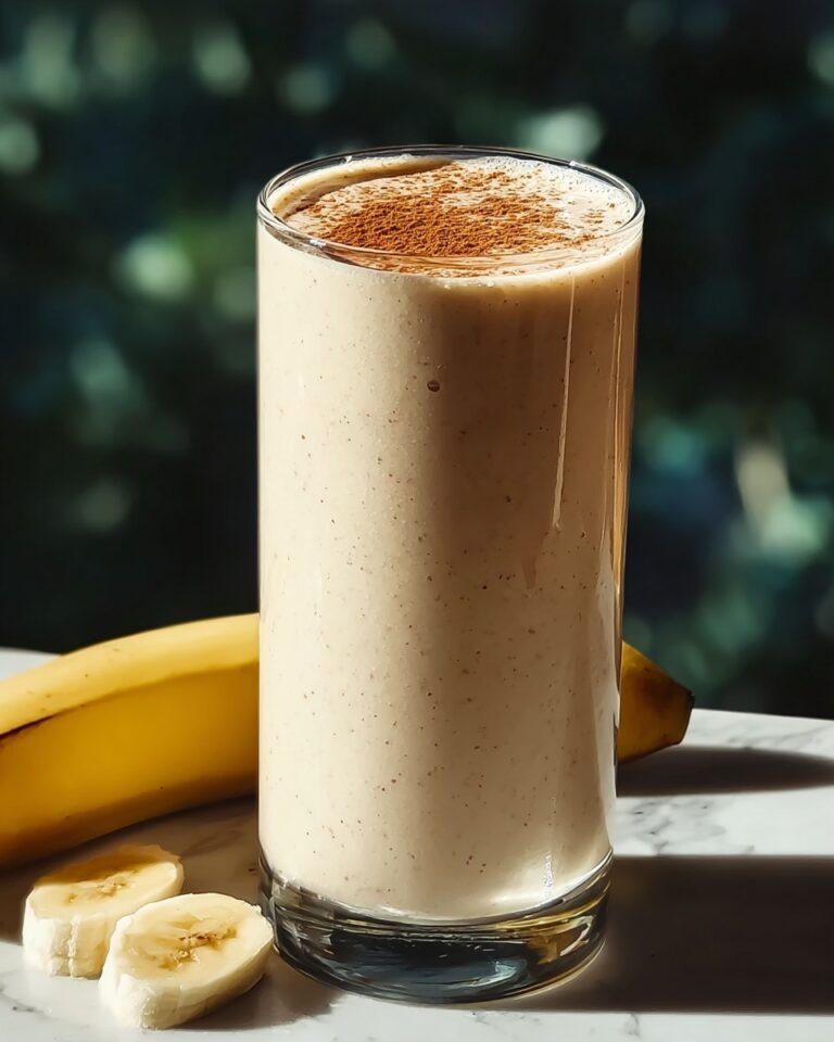 Banana & Almond Butter Smoothie Recipe